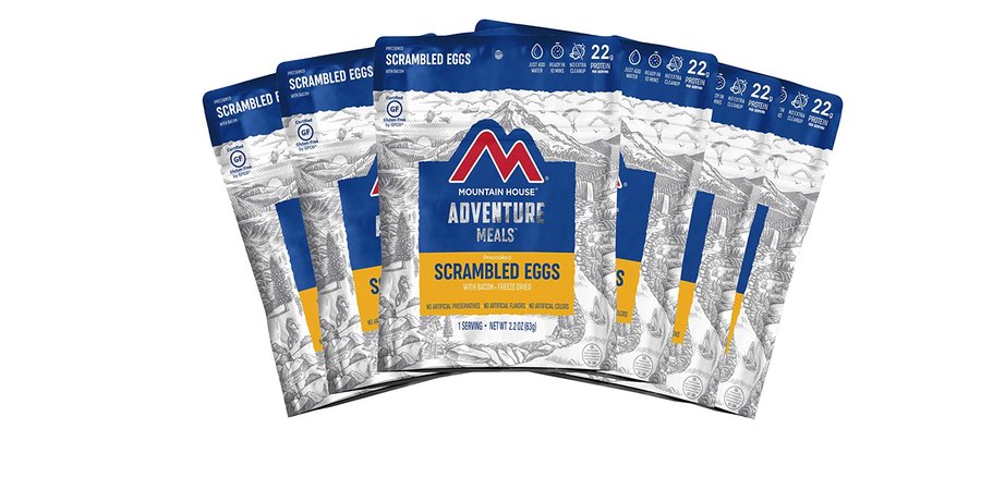 Comprar huevos revueltos con tocino liofilizados y sin gluten